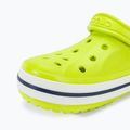 Шльопанці Crocs Bayaband Clog lime punch/navy 8