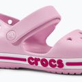 Сандалі дитячі Crocs Bayaband Sandal K ballerina pink/candy pink 8