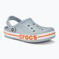 Шльопанці Crocs Bayaband Clog blue grey/orange