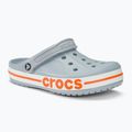 Шльопанці Crocs Bayaband Clog blue grey/orange 2