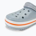Шльопанці Crocs Bayaband Clog blue grey/orange 8