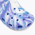 Шльопанці Crocs Classic Marbled Clog white/oxygen 8