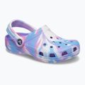 Шльопанці дитячі Crocs Classic Marbled Clog K white/pink 11