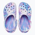 Шльопанці дитячі Crocs Classic Marbled Clog K white/pink 13