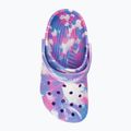 Шльопанці дитячі Crocs Classic Marbled Clog K white/pink 7