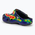 Дитячі шльопанці Crocs Classic Solarized Clog чорні / темно-сині 4