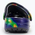 Дитячі шльопанці Crocs Classic Solarized Clog чорні / темно-сині 7