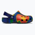 Дитячі шльопанці Crocs Classic Solarized Clog чорні / темно-сині 10