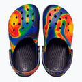 Дитячі шльопанці Crocs Classic Solarized Clog чорні / темно-сині 11
