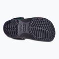 Дитячі шльопанці Crocs Classic Solarized Clog чорні / темно-сині 12