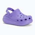 Шльопанці Crocs Classic Crush Clog digital violet