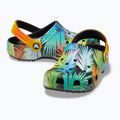 Шльопанці дитячі Crocs Classic Pool Party Clog K black/multi 16