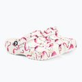 Шльопанці дитячі Crocs Classic Pool Party Clog K white/flamingo 5