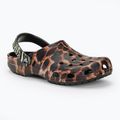 Шльопанці Crocs Classic Animal Remix чорний/мульти анімалістичні шльопанці 2