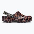 Шльопанці Crocs Classic Animal Remix чорний/мульти анімалістичні шльопанці 10