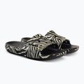 Шльопанці Crocs Classic Crocs Animal Remix Slide black/zebra print 4