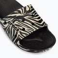 Шльопанці Crocs Classic Crocs Animal Remix Slide black/zebra print 7
