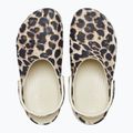 Жіночі шльопанці Crocs Classic Platform Animal Remix кістка/леопард 12