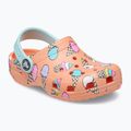 Шльопанці дитячі Crocs Classic Pool Party Clog T papaya 11