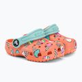 Шльопанці дитячі Crocs Classic Pool Party Clog T papaya 5