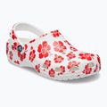 Шльопанці Crocs Classic Retro Resort Clog white/flame 11