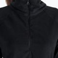 Кофта трекінгова жіноча Columbia Glacial IV 1/2 Zip black 5