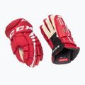 Рукавиці хокейні дитячі CCM JetSpeed FT4 JR red/white