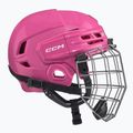 Шолом хокейний дитячий CCM Tacks 70 Combo JR pink 2