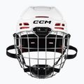 Шолом хокейний юніорський CCM Tacks 70 Combo білий 4109872 2