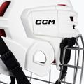 Шолом хокейний юніорський CCM Tacks 70 Combo білий 4109872 7