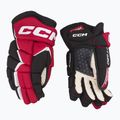 Рукавиці хокейні CCM JetSpeed FT680 SR black/red/white 2