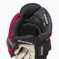 Рукавиці хокейні CCM Tacks XF Pro SR black/red/white 4