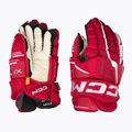 Рукавиці хокейні CCM Tacks XF Pro SR red/white