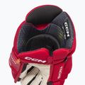 Рукавиці хокейні CCM Tacks XF Pro SR red/white 4