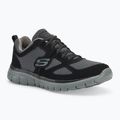 Чоловічі туфлі SKECHERS Burns Agoura чорні / сірі
