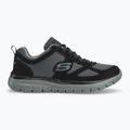 Чоловічі туфлі SKECHERS Burns Agoura чорні / сірі 2