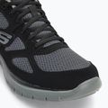 Чоловічі туфлі SKECHERS Burns Agoura чорні / сірі 7
