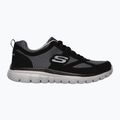 Чоловічі туфлі SKECHERS Burns Agoura чорні / сірі 8
