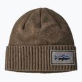 Шапка трекінгова Patagonia Brodeo Beanie fitz roy trout patch/ash tan 6