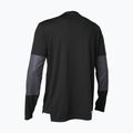 Футболка велосипедна чоловіча Fox Racing Defend LS Jersey Foxhead чорна 28988 2