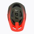 Шолом велосипедний Fox Racing Speedframe Pro Fade зелено-помаранчевий 29463_099_L 6