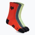 Шкарпетки велосипедні Fox Racing 6 Ranger Prepack 3-пак multicolour