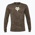 Чоловічий велосипедний лонгслів Fox Racing Ranger Tru Dri dirt brown
