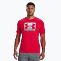 Футболка чоловіча Under Armour Boxed Sportstyle red/steel