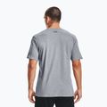 Футболка тренувальна чоловіча Under Armour Sportstyle Left Chest SS steel light heather/black 2