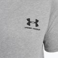 Футболка тренувальна чоловіча Under Armour Sportstyle Left Chest SS steel light heather/black 6