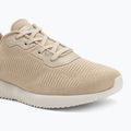 Кросівки жіночі SKECHERS Bobs Sport Squad Tough Talk beige 7
