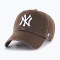Кепка 47 Brand MLB New York Yankees CLEAN UP brown