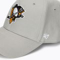 47 Бейсболка NHL Pittsburgh Penguins MVP сірого кольору 4