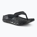 Шльопанці чоловічі  HOKA ORA Recovery Flip black/dark gull gray